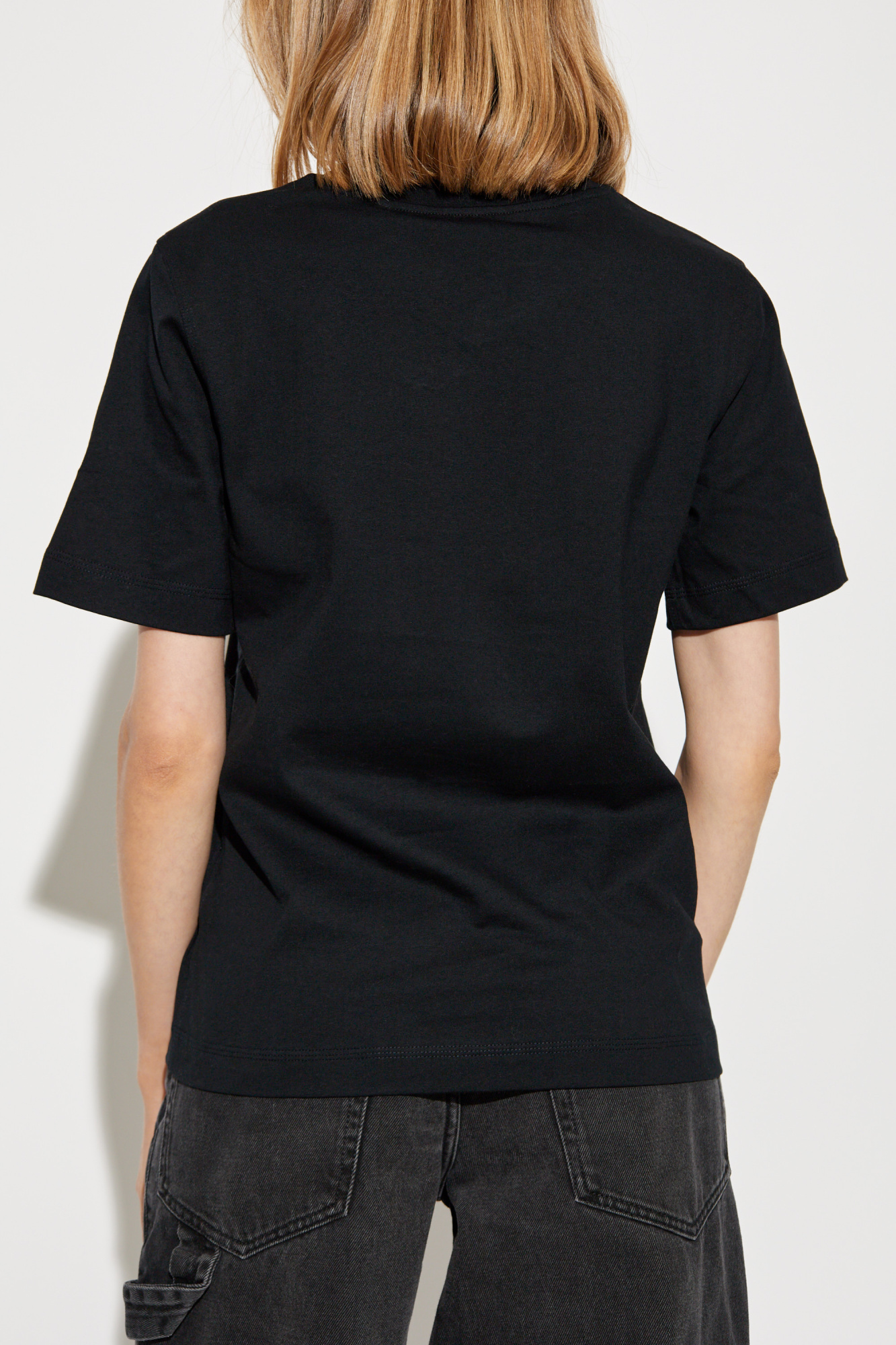 Black Cotton T-shirt Burberry - Vitkac AS